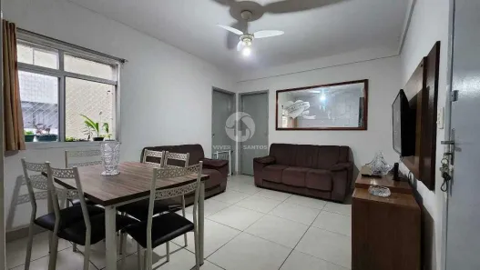 Apartamento com 2 Quartos à venda, 56m² no Pompéia, Santos