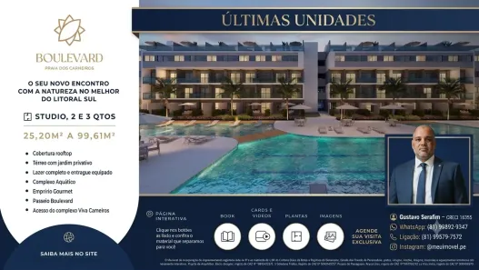 Apartamento com 1 Quarto à venda, 25m² no , Tamandaré