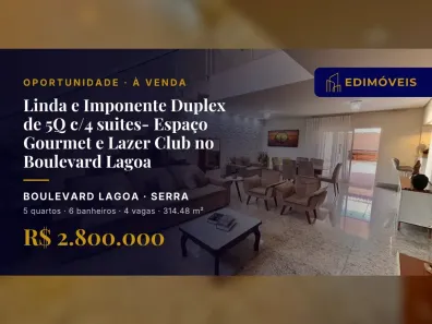 Casa com 5 Quartos à venda, 314m² no Boulevard Lagoa, Serra
