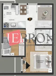 Apartamento com 2 Quartos à venda, 35m² no Vila Aricanduva, São Paulo