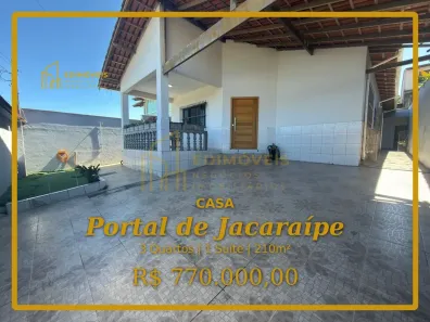 Casa com 3 Quartos à venda, 210m² no Portal de Jacaraípe, Serra