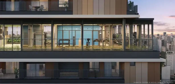 Apartamento com 1 Quarto à venda, 24m² no Cerqueira César, São Paulo