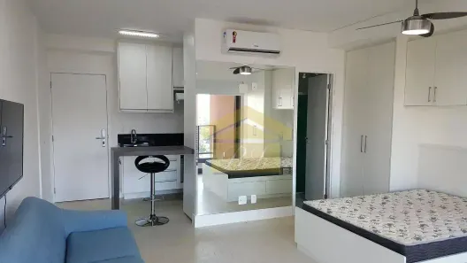 Apartamento com 1 Quarto para alugar, 41m² no Brooklin Paulista, São Paulo