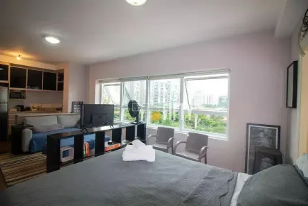 Apartamento com 1 Quarto para alugar, 44m² no Brooklin Paulista, São Paulo