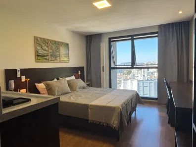 Apartamento com 1 Quarto para alugar, 25m² no Cascatinha, Juiz de Fora
