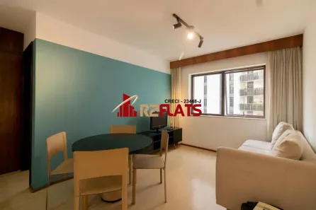 Flat com 1 Quarto para alugar, 40m² no Jardim Europa, São Paulo