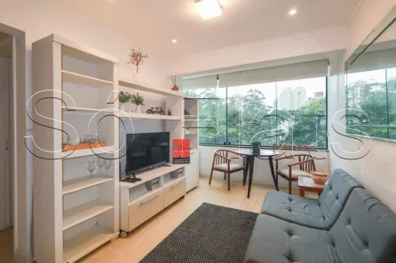 Flat com 1 Quarto à venda, 34m² no Paraíso do Morumbi, São Paulo