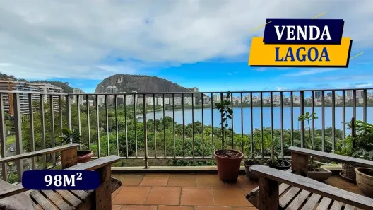 Apartamento com 2 Quartos à venda, 98m² no Lagoa, Rio de Janeiro