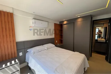 Flat com 2 Quartos para alugar, 45m² no Cabo Branco, João Pessoa