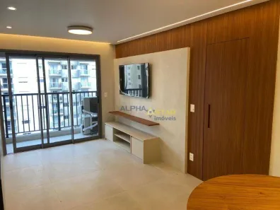 Apartamento com 1 Quarto para alugar, 51m² no Alphaville Centro Industrial e Empresarial/Alphaville., Barueri