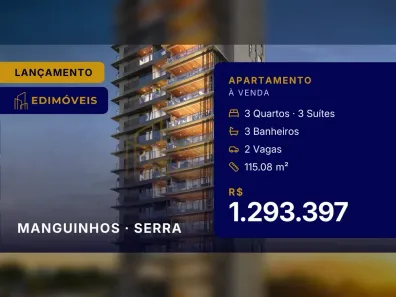 Apartamento com 3 Quartos à venda, 115m² no Manguinhos, Serra