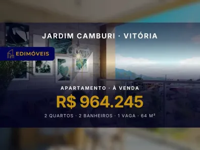 Apartamento com 2 Quartos à venda, 64m² no Jardim Camburi, Vitória
