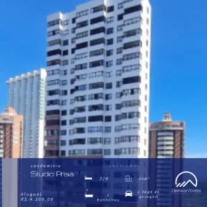 Apartamento com 2 Quartos para alugar, 60m² no Ponta Negra, Natal