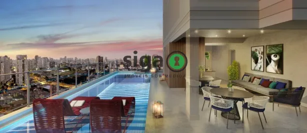 Apartamento com 1 Quarto à venda, 21m² no Santo Amaro, São Paulo