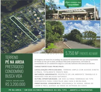 Lote/Terreno à venda, 5750m² no Catu de Abrantes (Abrantes), Camaçari