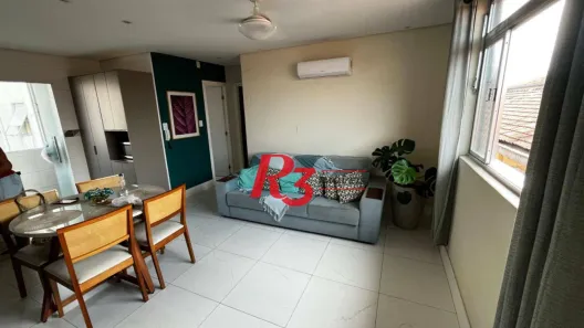 Apartamento com 2 Quartos à venda, 75m² no Macuco, Santos