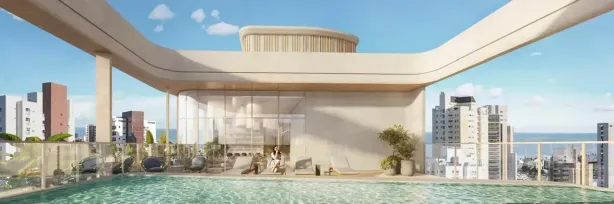 Apartamento com 1 Quarto à venda, 42m² no Altiplano Cabo Branco, João Pessoa