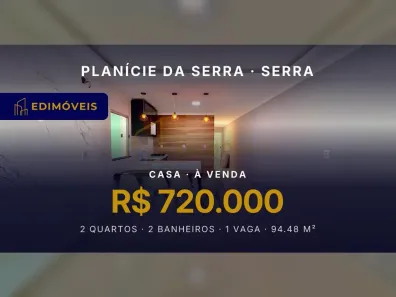 Casa com 2 Quartos à venda, 94m² no Planície da Serra, Serra