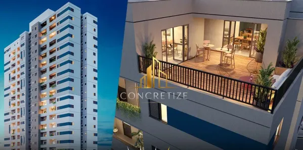 Apartamento com 3 Quartos para alugar, 60m² no Jardim Terra Branca, Bauru