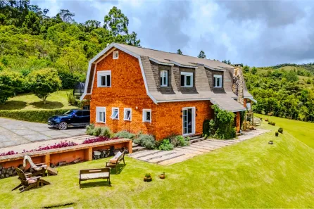 Casa de Condomínio com 4 Quartos à venda, 5700m² no Capivari, Campos do Jordão