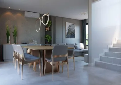 Casa de Condomínio com 3 Quartos à venda, 204m² no Santa Felicidade, Curitiba