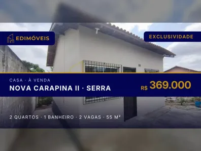 Casa com 2 Quartos à venda, 55m² no Nova Carapina II, Serra