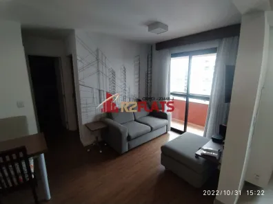 Flat com 1 Quarto para alugar, 43m² no Cidade Monções, São Paulo