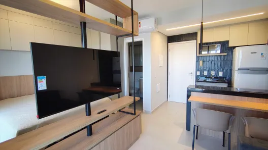 Apartamento com 1 Quarto para alugar, 33m² no Jardim Tarraf II, São José do Rio Preto