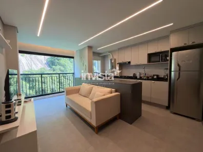Apartamento com 2 Quartos para alugar, 62m² no Marapé, Santos