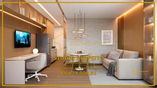Apartamento com 1 Quarto à venda, 20m² no São Conrado, Vila Velha