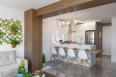 Apartamento com 1 Quarto para alugar, 58m² no Santo Amaro, São Paulo
