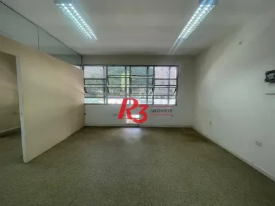 Sala Comercial para alugar, 80m² no Centro, Santos