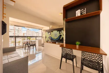 Flat com 1 Quarto à venda, 35m² no Campo Belo, São Paulo