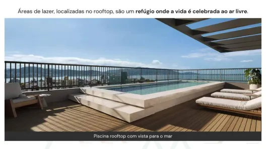 Apartamento com 1 Quarto à venda, 32m² no Coqueiros, Florianópolis