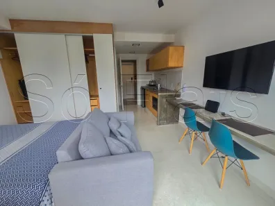 Flat com 1 Quarto para alugar, 25m² no Indianópolis, São Paulo