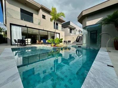 Casa de Condomínio com 6 Quartos à venda, 473m² no Jardim Acapulco, Guarujá