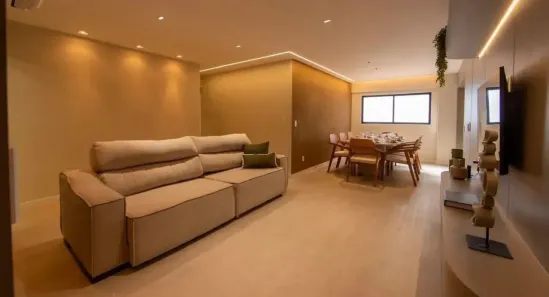 Apartamento com 3 Quartos para alugar, 113m² no Jatiúca, Maceió