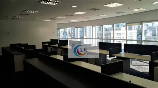 Sala Comercial para alugar, 418m² no Cidade Monções, São Paulo