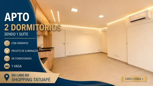 Apartamento com 2 Quartos para venda ou aluguel, 63m² no Vila Azevedo, São Paulo