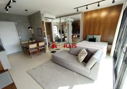 Apartamento com 1 Quarto para alugar, 40m² no Vila Nova Conceição, São Paulo