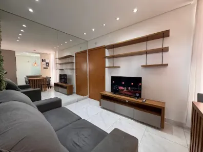 Apartamento com 2 Quartos para alugar, 48m² no Éden, Sorocaba