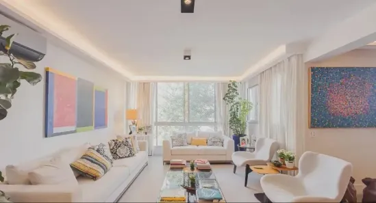 Apartamento com 3 Quartos para alugar, 170m² no Cerqueira César, São Paulo
