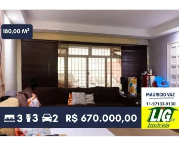 Sobrado com 3 Quartos à venda, 180m² no Vila Universitária, São Paulo