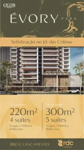 Apartamento com 5 Quartos à venda, 300m² no Jardim das Colinas, São José dos Campos
