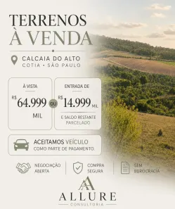 Lote/Terreno à venda, 500m² no Altos de Caucaia (Caucaia do Alto), Cotia