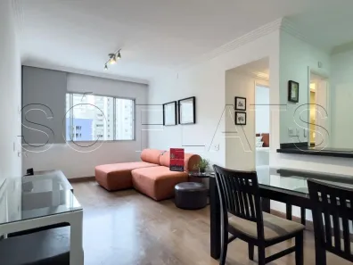 Apartamento com 1 Quarto para alugar, 46m² no Indianópolis, São Paulo