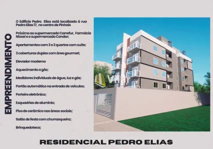 Apartamento com 2 Quartos à venda, 65m² no Centro, Pinhais