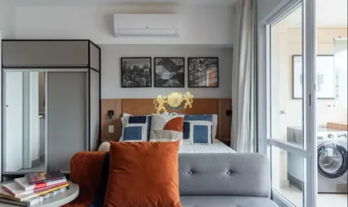 Flat com 1 Quarto à venda, 42m² no Campo Belo, São Paulo