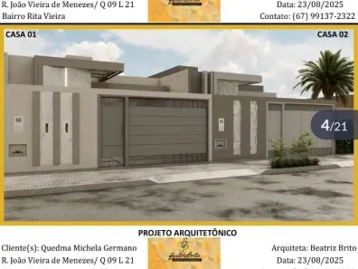 Casa com 3 Quartos à venda, 126m² no Monte Carlo, Campo Grande