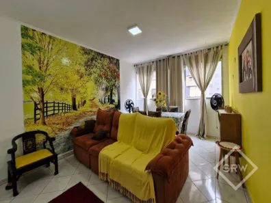Apartamento com 2 Quartos para venda ou aluguel, 93m² no Gonzaga, Santos